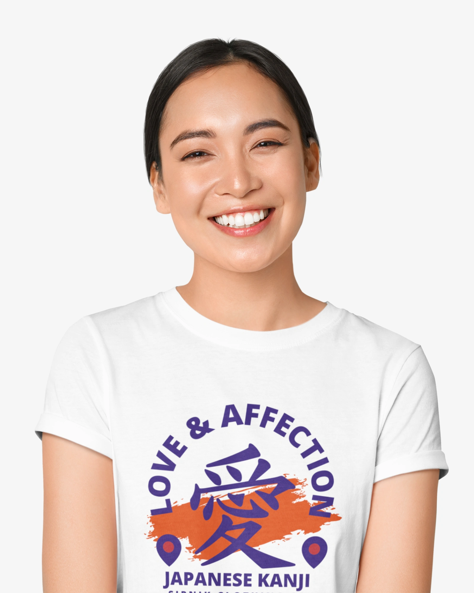 Ai-japanese-Typographic-White-T-shirt Ai japanese Typographic White T-shirt