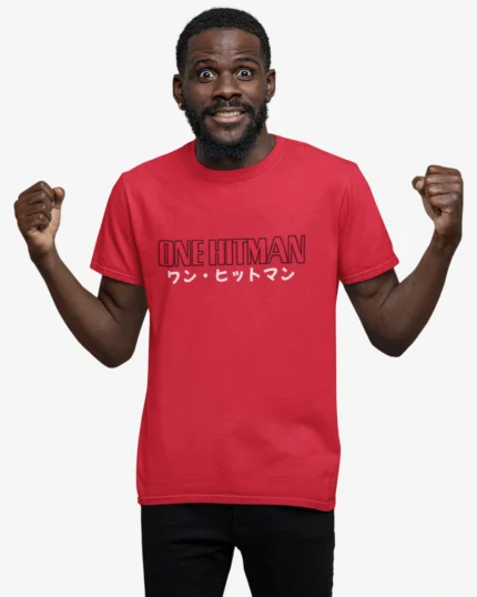 Hitman Typographic Men T-shirt