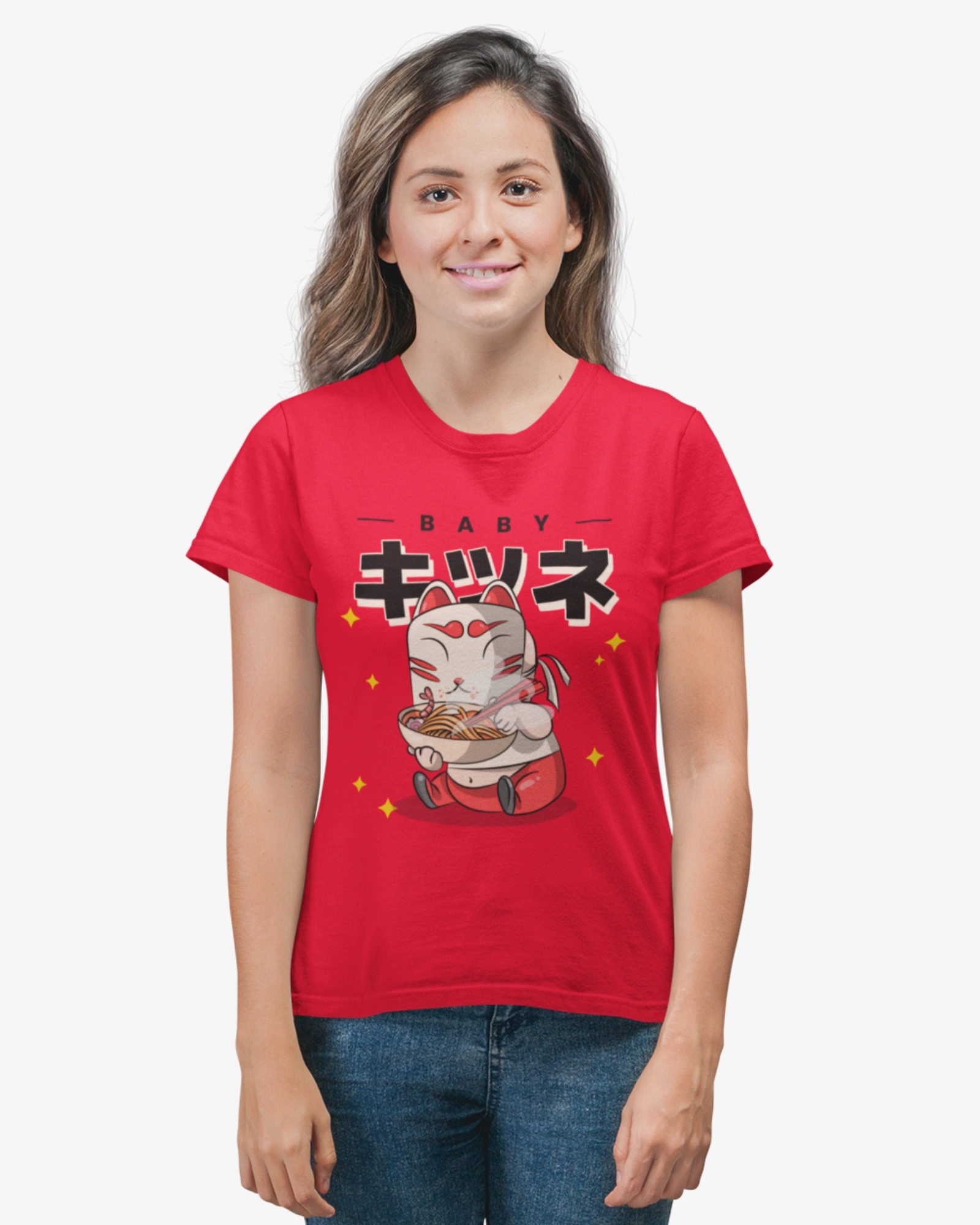 Kinne-Japanese-Graphic-Red-T-shirt-3 Monsuta Japanese Graphic T-shirt - Image 1