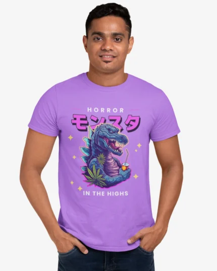 Monsuta Japanese Graphic Men T-shirt