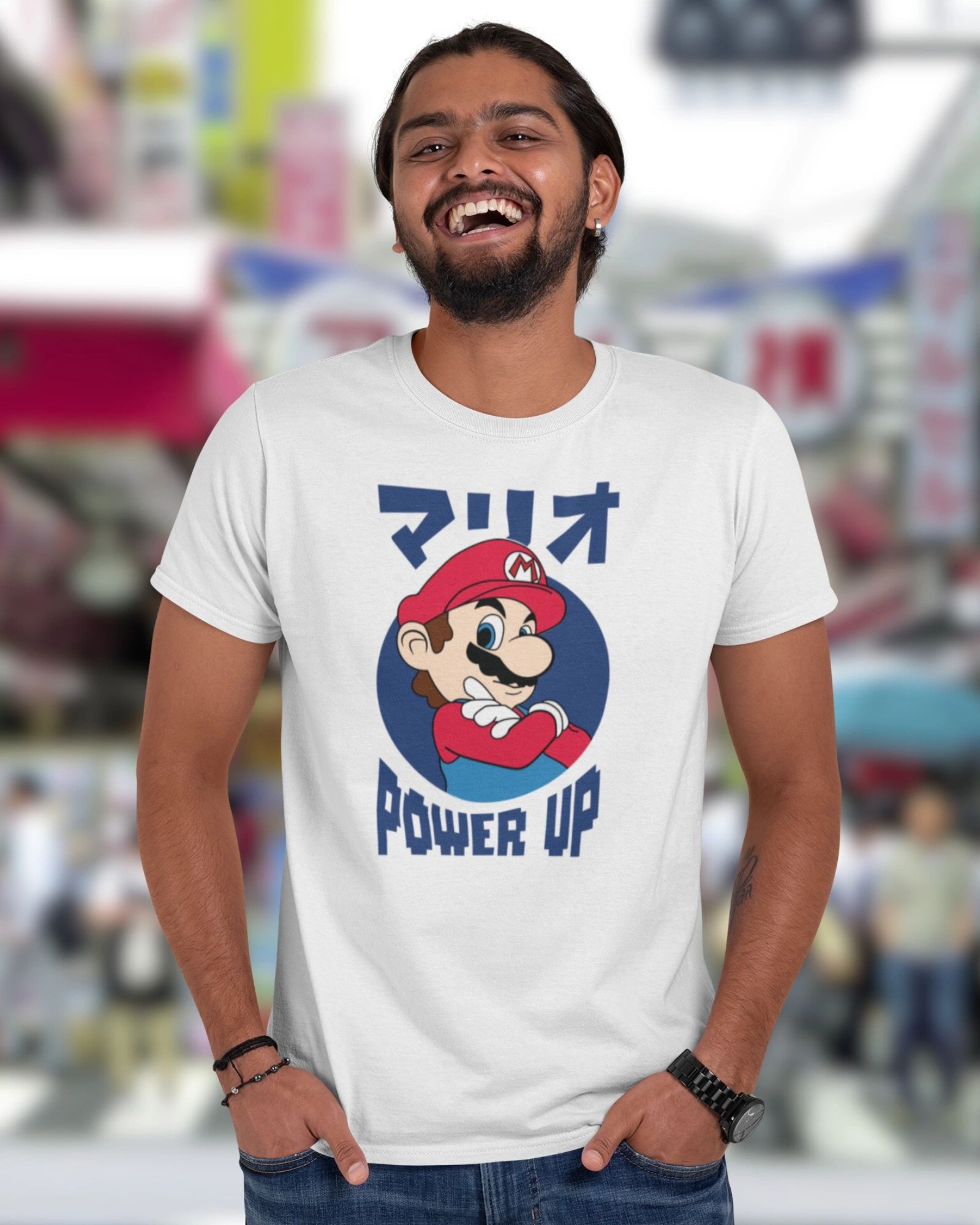 Mario Power up T shirt Mario Power Up T shirt - Image 1