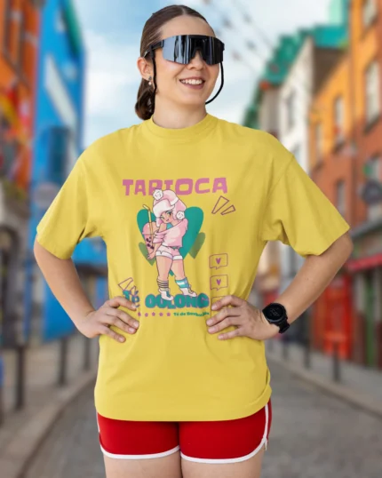 Tapioca Anime Graphic T shirt